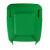 垃圾桶盖子户外大号室外塑料垃圾桶配件120L240升环卫方形盖 50L盖子 默认绿色