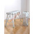 折叠 马凳折叠加厚刮腻子装修工程凳升降平台便携家用梯子 【升级加厚】160*30 单支撑