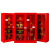 DYQT微型加厚消防站消防柜消防器材全套灭火箱建筑应急物 02款四人套餐含1.8*1.2柜 顶配款