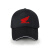 Supnba21雅马哈川本田铃木哈雷可定制摩托机车赛车标志帽子棒球帽鸭舌帽 红帽子 可调节