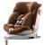 Heekinheekin探索者儿童安全座椅0-3-12岁宝宝婴儿车载汽车用360度旋转 月牙灰