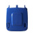 户外塑料垃圾桶盖子配件加大加厚240L升挂车垃圾筒专用大号配插销 240L蓝色盖子(配插销)