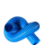 柴霸 工业吸尘管 蓝色PVC橡胶伸缩管 波纹软管 除尘通风管排水管