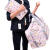 酷奇袋鼠折叠旅行包手提包行李袋女大容量便携登机包防水旅游包待产包收纳 小蓝象可套拉杆091款 0L 大