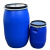 铁箍桶加厚全新料PE大口圆桶涂料桶60L125L150L200化工桶带盖胶桶 150升全套配水龙头