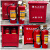 吉泰易盛手提式干粉灭火器消防器材商用灭火器箱子组合套装+4kg干粉+灭火器箱3套起批