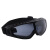锐明凯 PC美式滑雪镜耐酸碱 防冲击户外运动装备防/风镜滑雪眼镜 黑框彩色