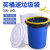厨房垃圾桶大号带盖商用容量加厚公共户外环卫塑料工业圆形桶Z 160L白色无盖送袋子