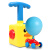 天智星空气炮科学教具儿童空气动力会飞的气球车带气球小气车气泵太空人 青蛙2车6球+发射台3件套