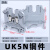 UK2.5B接线端子排导轨式10N 6N 5N 3N保险UK5-HESI电流URTK/S双层 UK5N灰色【1只】