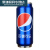 百圣牛创意韩版潮流可乐雪碧易拉罐吸管保温杯男女便携个性水杯可乐瓶 冰雪蓝色蓝色可口大号
