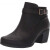 其乐（Clarks）女鞋冬季新款靴子时装靴舒适坡跟短靴 黑色 7.5