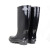 回力028 雨靴 中筒单层 黑色水鞋塑胶套鞋 45