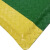 谋福（CNMF）防静电抗疲劳地垫 高弹耐磨防滑 地垫流水线疲劳垫 （600*450mm绿色黄边）