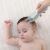 樱舒（Enssu）婴儿理发器防水自动吸发儿童剃头发神器宝宝胎毛电推子 2代樱花粉+礼包