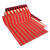 兰诗（LAUTEE）QD376 pvc镂空脚垫 商用塑料滚珠帘防滑垫疏水地垫 双色不透底0.9*15m