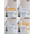 定制适用浴室安全扶手无障碍卫生间残疾人拉手老人厕所不锈钢防滑栏杆 强固版（折叠扶手60CM）黄