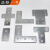 法特一号T型连接板十字L型固定件铝型材连接片直角件2020/3030/4040/4545 十字型连接件2020（1个）