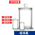 玻璃标本瓶实验室加厚病理标本缸透明密封样品展示瓶储物罐 75*120mm约470ml华鸥