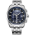 西铁城（CITIZEN）光动能深蓝表盘多局电波商务钢带男士手表 AT9031-52L