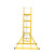 硕普 绝缘升降梯 合梯电工电力施工升降伸缩折叠梯子玻璃钢升降人字梯1.5米升3米 