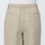 无印良品（MUJI）男式 麻 锥形裤 男士长裤子夏季款 休闲裤 早春新品 AE0XUA4S 淡黄色 L (175/88A)