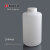 塑料瓶2L5L小口试剂瓶广口黑色10L棕色避光HDPE白色样品进口 白小口2L