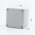 铸铝接线盒室外IP66防水铝防水盒金属盒铸铝盒按钮盒户外端子盒箱 80*75*60