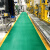 黄色警示边防滑垫加厚橡胶地毯工厂车间仓库安检黄边消防通道地垫 绿色 120*180厘米一张