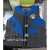 SAFETY EYSON成人蓝色救生衣	含口哨+绑带，含丝印 RTD浮力大于145N10件/箱单位件