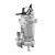新界老百姓WQD-S全不锈钢304污水泵耐腐蚀潜水泵耐酸抽水泵 WQD3-12-0.55S 单相25