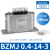 原装现货集团BSMJ BKMJ0.45-20-3自愈式低压并联电力电容器 【14kvar 400v】BZMJ 04