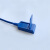 兼容优美高冠邦电刀负极板连接线春光贝林leep沪通中性电极回路线 蓝色圆头63mm 3M