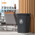 垃圾桶大号正方形无盖商用大容量餐饮后厨垃圾箱客厅厨房厕所 10L绿色长方形桶