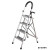 星工选 折叠人字梯 4步 高度约138mm 立柱不锈钢 踏板铝合金 一架