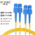 博扬(BOYANG)电信级光纤跳线 单模双芯尾纤 Φ2.0跳纤光纤线网线 SC-SC 2.0单模双工 BY-3112S 50m