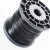 安达通 304不锈钢丝绳 黑色包胶钢丝绳10米/卷 黑色包塑 2.5mm（7*7） 