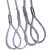  京繁 钢丝绳吊索具 起重工具钢缆钢索吊具 单位：条 17.5MM3T4M 