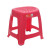 塑料凳子加厚欧式椅子时尚创意矮凳塑胶凳子简约板凳 D-2059小号桃红(买一送一同款)