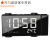 百圣牛新款FM收音投影闹钟创意USB家用时钟显示温度跨境货源-WZL 白色数显