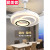 爱美者隐形风扇灯餐厅吊扇灯客厅卧室现代简约带灯一体吊灯北欧 48寸-七彩变光+变频遥控