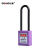 全盾 工业安全锁 设备停工上锁挂牌管理锁 绝缘梁不通开主管M-N76MK紫色