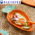 花乐集创意陶瓷胡萝卜造型碗盘可爱卡通儿童陶瓷餐具小吃碗水果盘零 胡萝卜盘+碗
