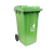 恒丰 240L 加厚 绿色可挂车垃圾桶