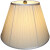灯具配件灯罩卧室床头灯落地灯台灯灯罩布艺灯罩小大号外壳罩 diy Y021米黄色30厘米顶部卡口