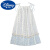 迪士尼（Disney）女童民族风吊带裙时髦长裙2024夏季新款中大童时尚洋气流苏连衣裙 蓝色 130cm