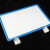 海斯迪克 强磁仓库货架标识牌 信息分类牌展示牌商品标签牌 双磁座+蓝色外框A5 HKCX-366