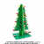 诺然 立体彩色圣诞树流水灯闪光焊接电子实训制作DIY套件TJ-56-180 七彩 套件+USB电源线（不含外壳）