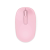 Microsoft 无线办公鼠标 便携 多种颜色可选U7Z-00011 女生鼠标 可爱萌 樱花粉 粉色