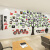 OEIN员工团队风采照片墙贴装饰大树亚克力3d立体励志公司办公室文化墙 c1251 大树(带字款) 中